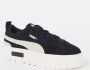 Puma Mayze sneaker van leer met teddy - Thumbnail 1