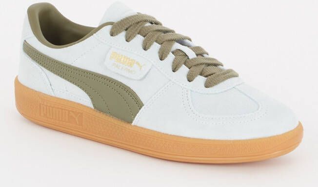 Puma Palermo sneaker van suède met leren details