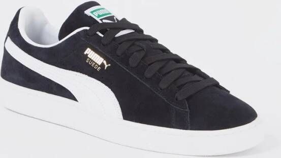 Puma Sneaker van suède met leren details