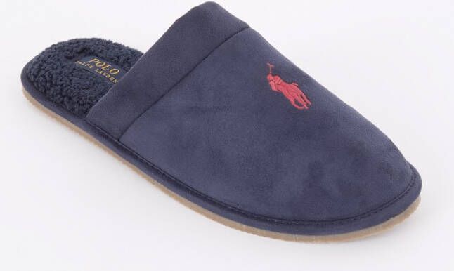 Ralph Lauren Klarence pantoffel met logo