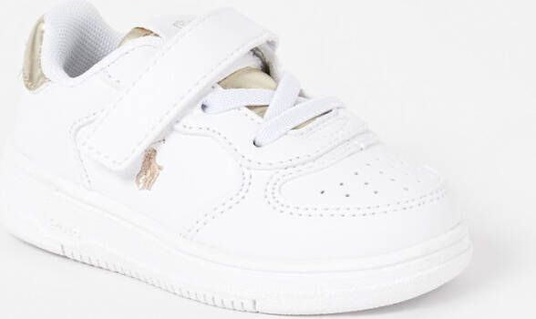 Ralph Lauren Master Court sneaker met logoborduring