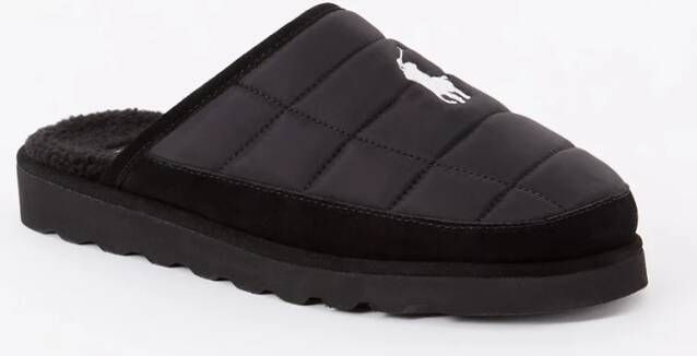 Ralph Lauren Reade Scuff clog met suède details