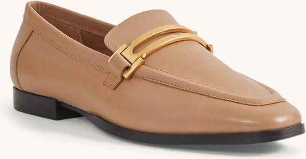 REISS Angela loafer van leer