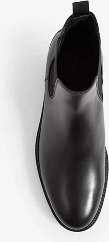 REISS Chiltern chelsea boot van leer