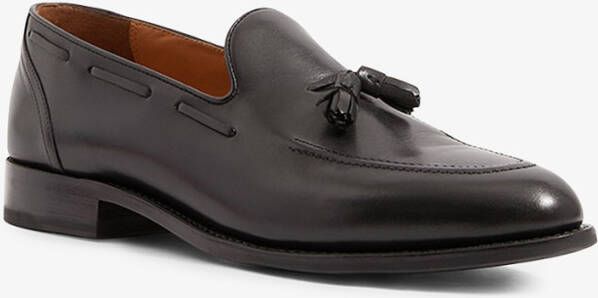 REISS Clayton loafer van leer