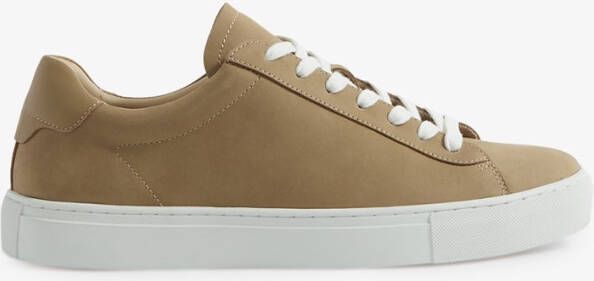 REISS Finley sneaker van leer