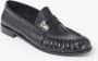 Saint Laurent Le loafer van kalfsleer met lak finish en logo - Thumbnail 2