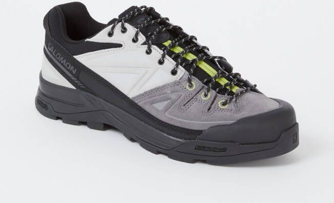 Salomon X-Alp LTR sneaker van suède met mesh details