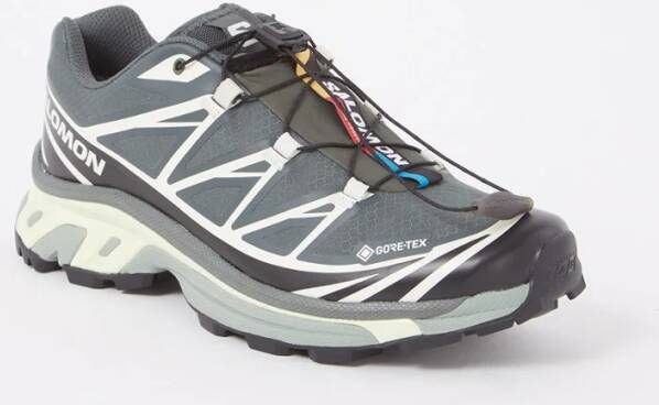 Salomon XT-6 GTX sneaker met mesh details