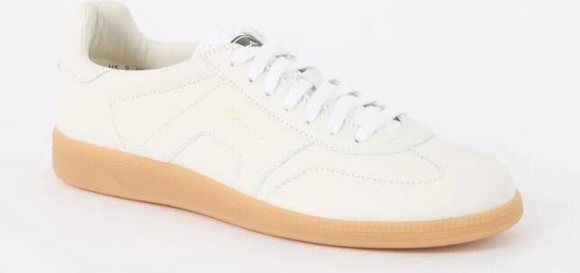 Santoni Olympic sneaker van leer