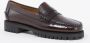 Sebago Bruine Leren Platte Schoenen voor het Winterseizoen Brown Dames - Thumbnail 14