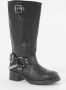 Steve Madden Beau-C biker boot van leer met gespdetail - Thumbnail 2