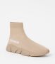 Steve Madden Dames Enkellaars Gametime 2 Sand Sneaker Zand - Thumbnail 2