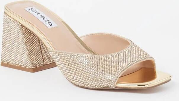 Steve Madden Glowing-R muiltje met strass