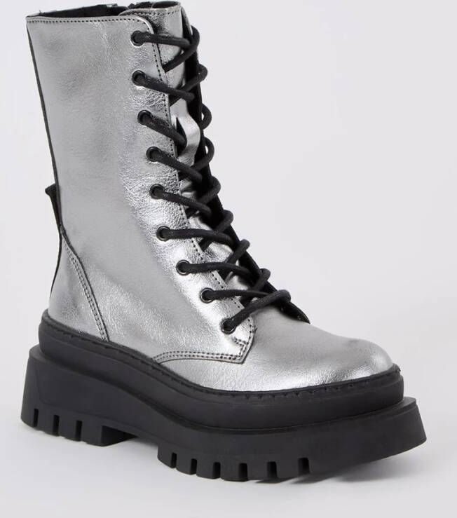 Steve Madden Jcoast veterboot met metallic finish