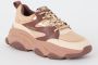 Steve Madden Bruin Beige Trendy Runner Sneakers Multicolor Dames - Thumbnail 3