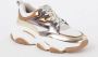 STEVE MADDEN Progressive pewter gold Grijs Mesh Lage sneakers Dames - Thumbnail 2