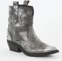 Steve Madden Waynoa cowboylaars van leer met metallic finish - Thumbnail 1