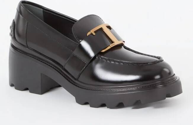 TOD'S Gomma Carro loafer van leer