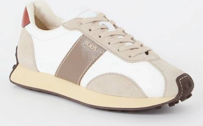 TOD'S Sportivo Active sneaker met suède details