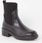 Tommy Hilfiger Chelsea boot van leer - Thumbnail 1