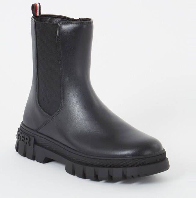 Tommy Hilfiger Chelsea boot van leer