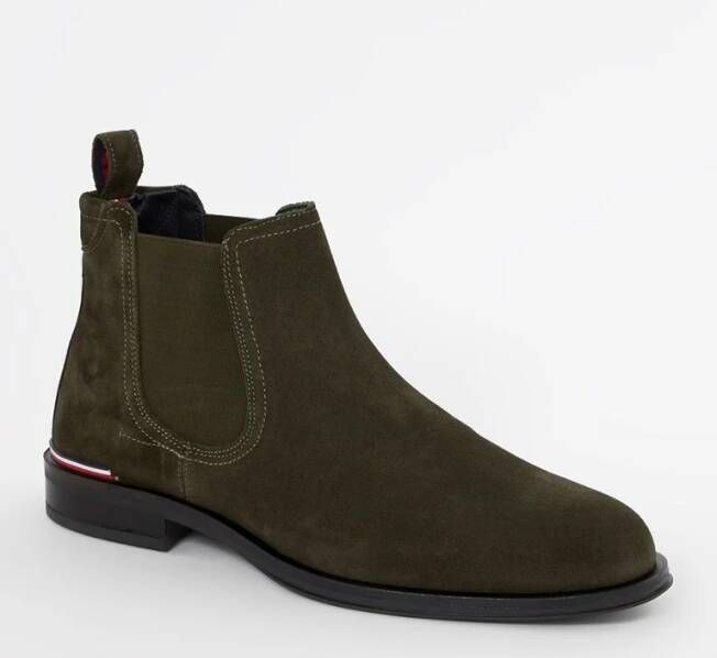 Tommy Hilfiger Chelsea boot van suède