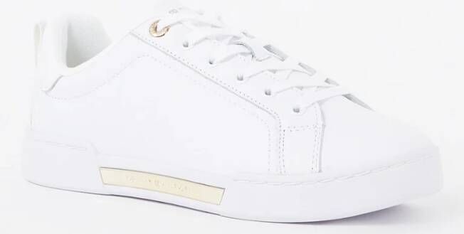 Tommy Hilfiger Chique Court sneaker van leer