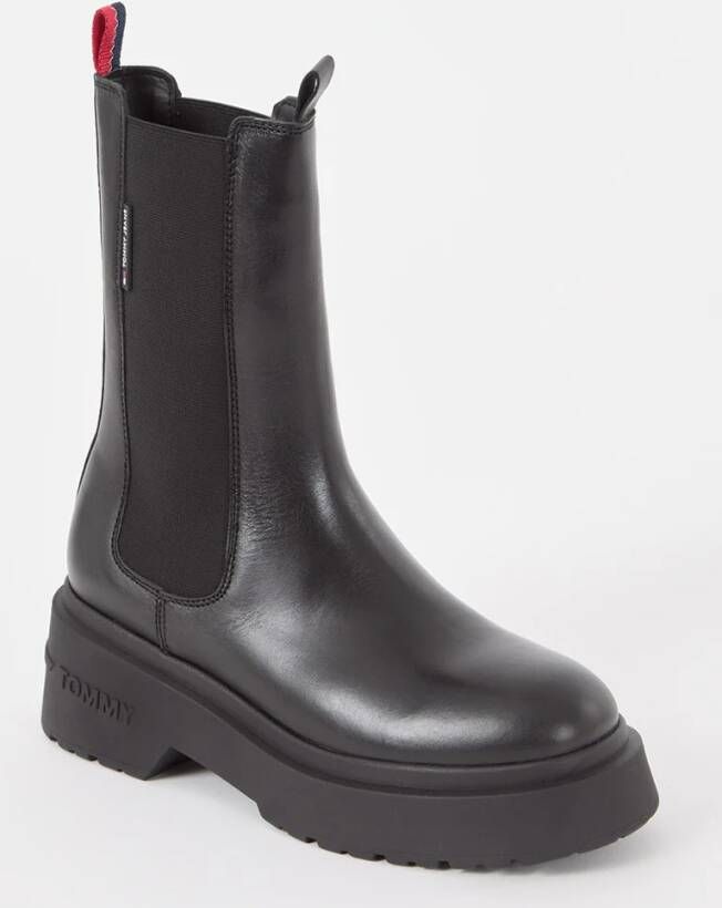 Tommy Hilfiger Chunky chelsea boot van leer