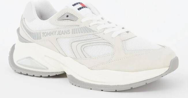 Tommy Hilfiger Confortable Runner sneaker met suède details