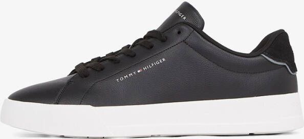 Tommy Hilfiger Court sneaker met suède detail