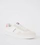 Tommy Hilfiger Court sneaker van leer met suède details - Thumbnail 1