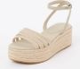 Tommy Hilfiger Essential Flatform sandalette met leren details - Thumbnail 2