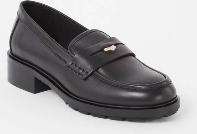 Tommy Hilfiger Iconic loafer van leer