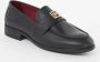 Tommy Hilfiger Klassieke Loafer Zwart Leer Vrouwen Black Dames - Thumbnail 3