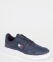 Tommy Hilfiger Retro Basket leren heren sneakers Blauw Echt leer Uitneembare zool - Thumbnail 2