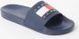 TOMMY JEANS Badslippers POOL SLIDE ESS zomerschoen poolslides slippers met opvallende logo-vlag - Thumbnail 4