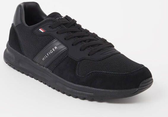 Tommy Hilfiger Sneaker met leren details