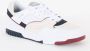 Tommy Hilfiger Sportieve witte vetersneakers met contrastdetails en logoprint Multicolor Heren - Thumbnail 4