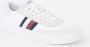 Tommy Hilfiger Sneakers TH CUPSET RWB LTH met zijstrepen vrijetijdsschoen halfhoge schoen veterschoen - Thumbnail 2