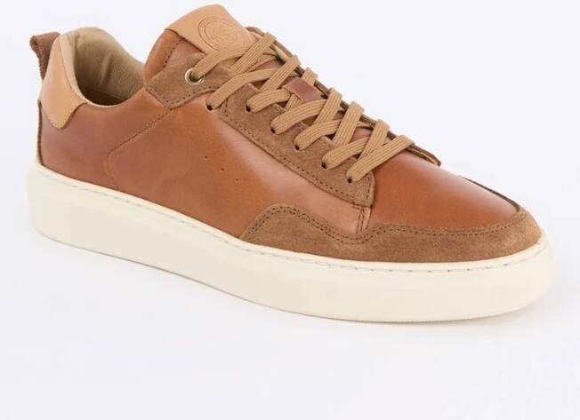 Tommy Jeans Sneakers van leer model 'THE GREENWICH SUEDE'