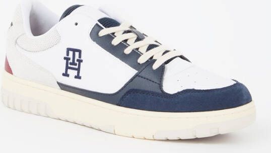 Tommy Hilfiger Sneaker van leer met suéde details