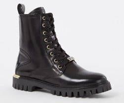 Tommy Hilfiger Veterboot van lakleer