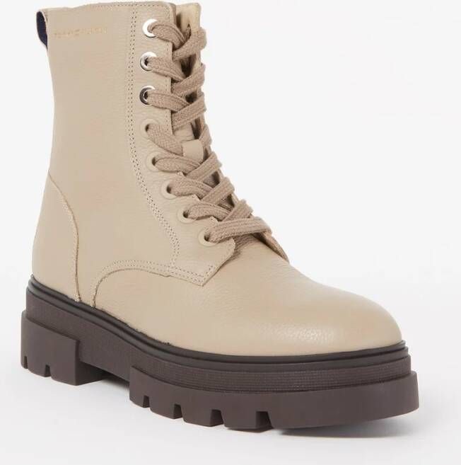 Tommy Hilfiger Veterboot van leer