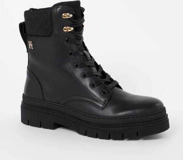 Tommy Hilfiger Veterboot van leer