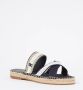 Tommy Hilfiger Slippers GOLDEN WEBBING SANDAL met markante siernaden - Thumbnail 3