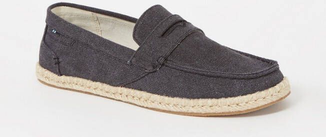 TOMS Stanford espadrille van canvas