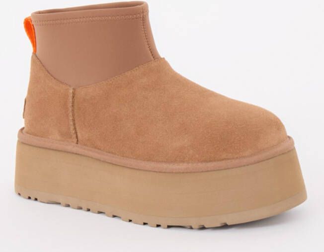 Ugg Classic Mini Dipper enkellaarsje van suède