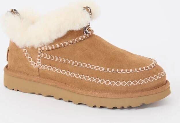 Ugg Classic Ultra Mini Alpine enkellaarsje van suède