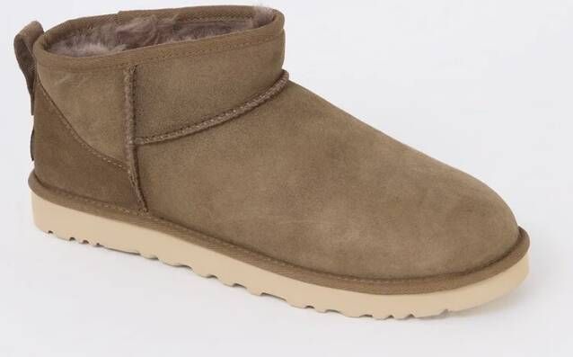 Ugg Classic Ultra Mini enkellaars van suède